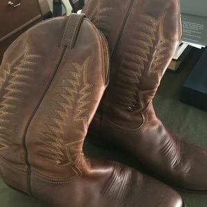 Men Boulet 1828 Cowboy Boots Size 10.5 E